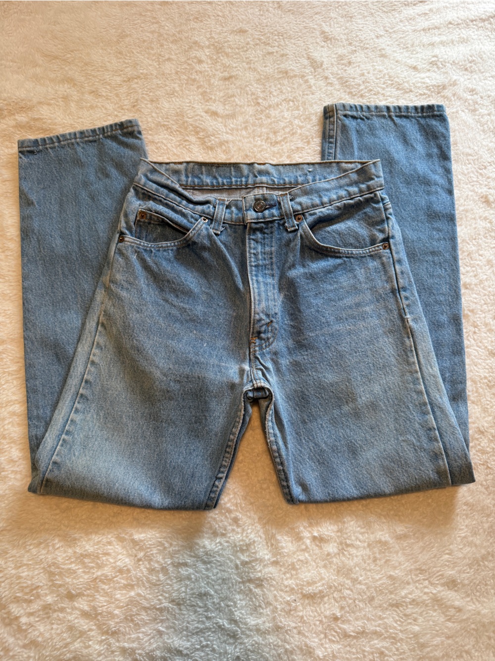 Vintage 1987 Orange Tab Levi’s 30x30 Button 536 Made in USA
